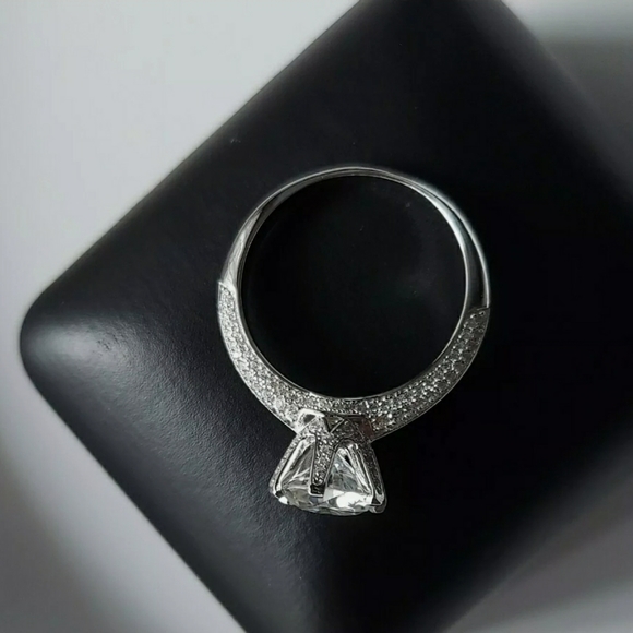 🆕️$1500  2CT 14k White Gold Round Moissanite Diamon… - Picture 10 of 12